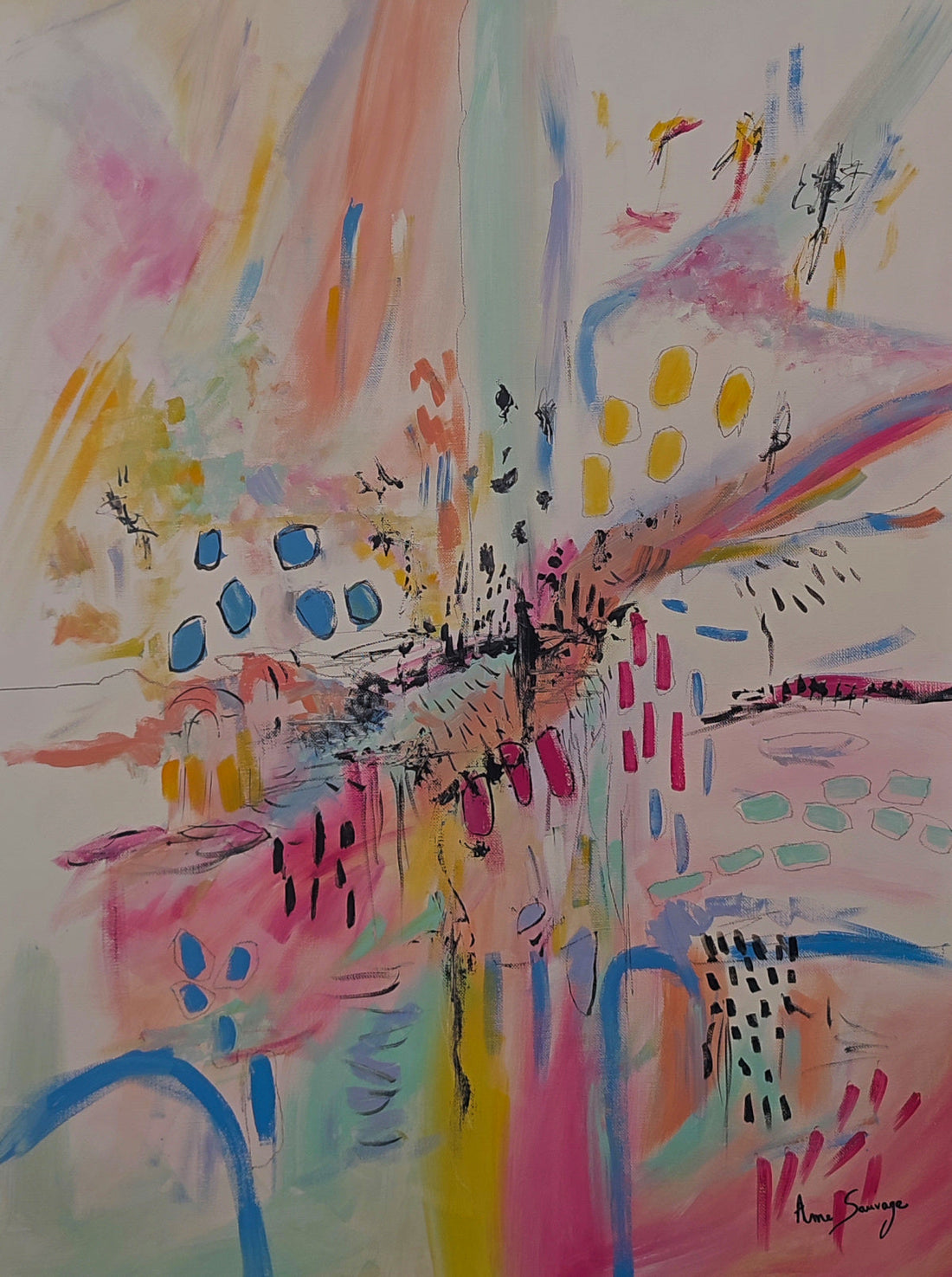 How did I come to paint?