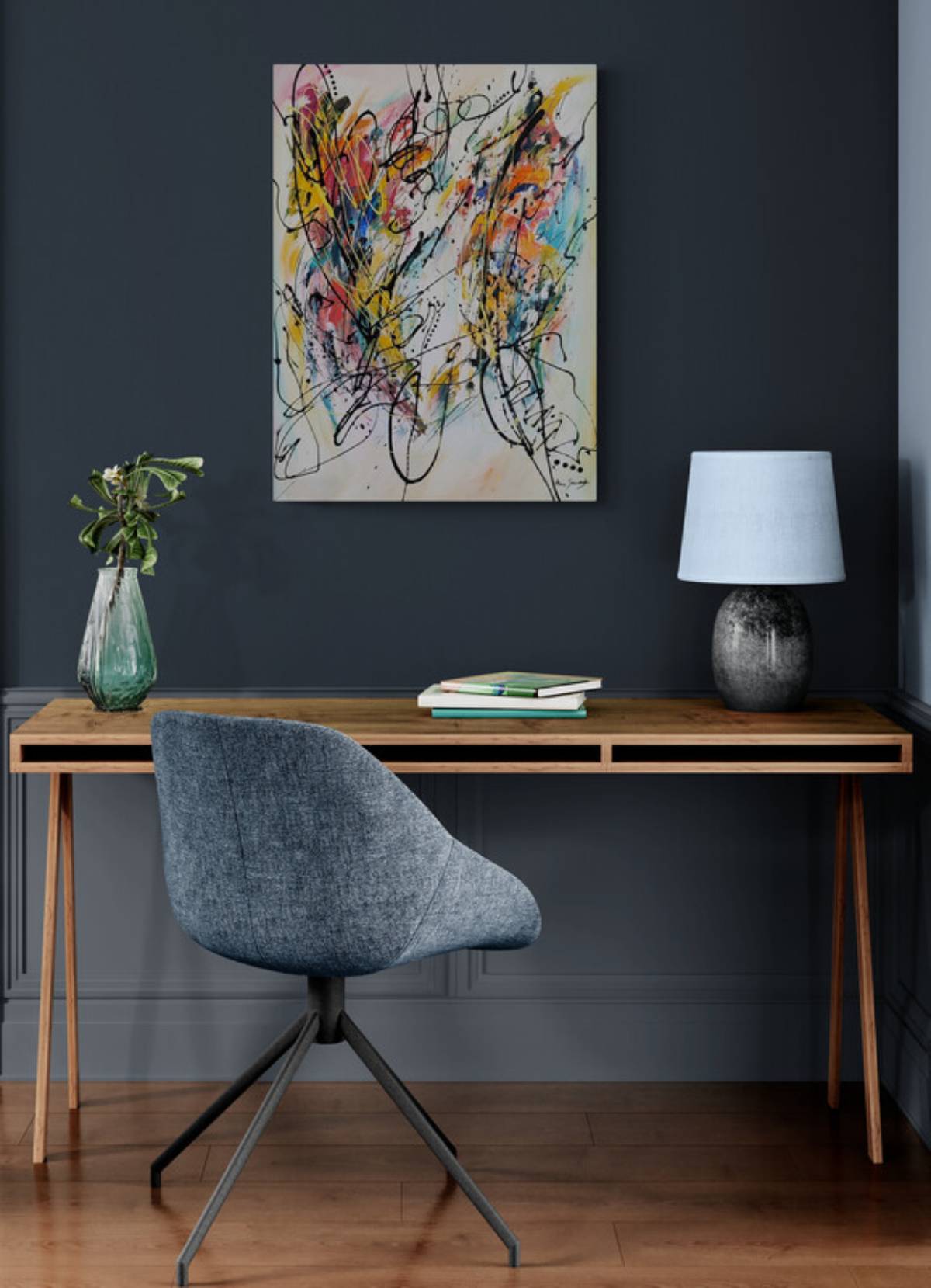 colorful abstract ainting