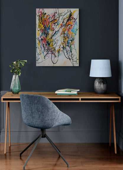 colorful abstract ainting