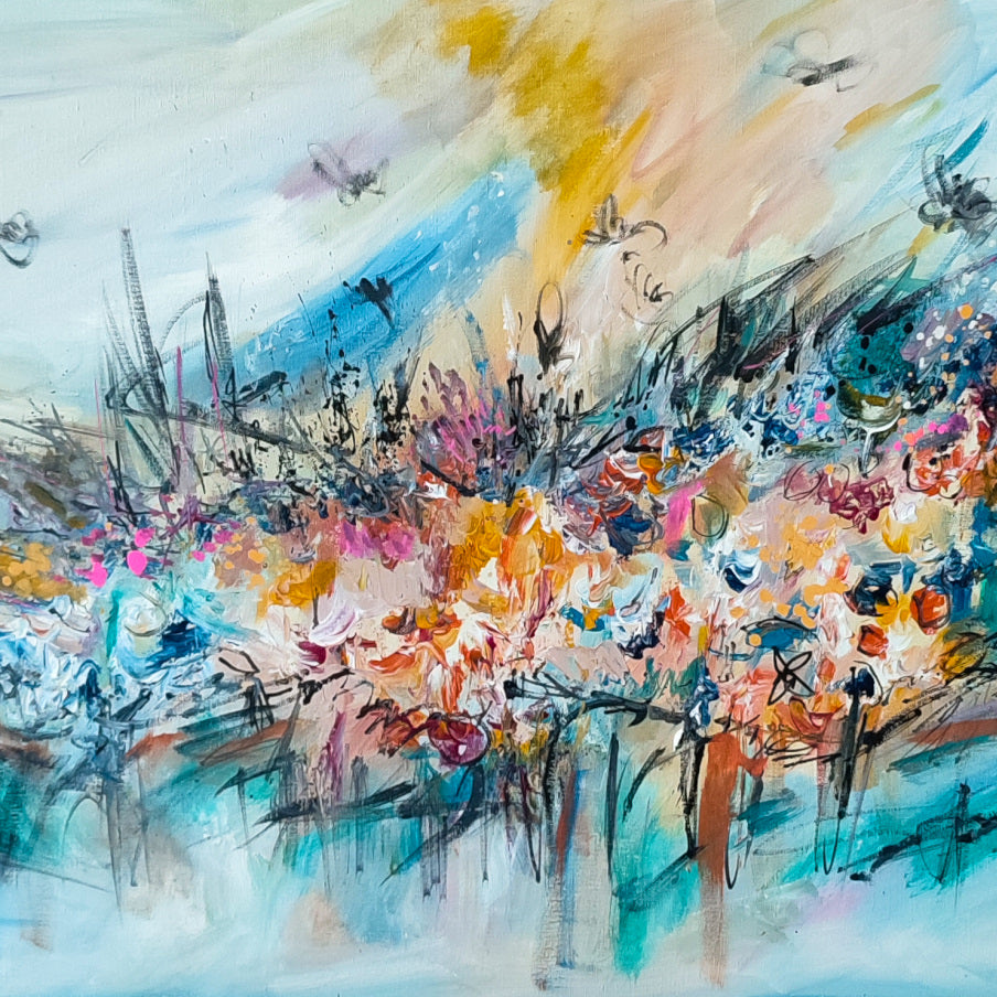 colorful abstract painting