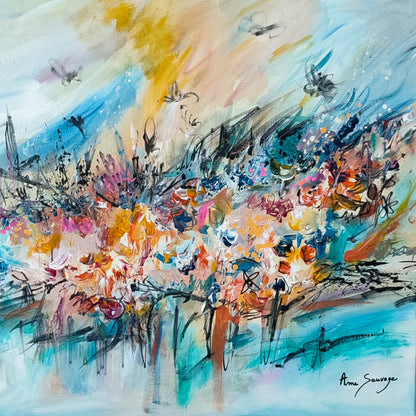 colorful abstract painting 