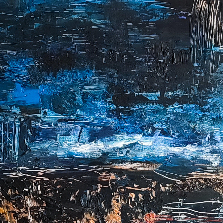 contemporary abstract painting by Âme Sauvage