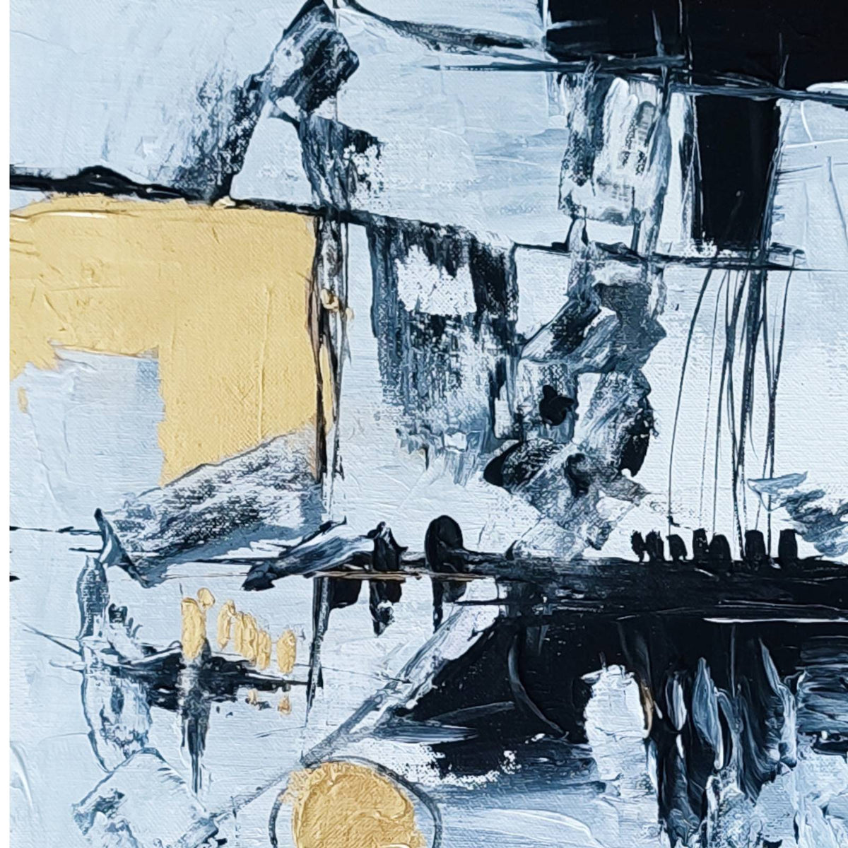 Contemporay minimaliste abstract artwork 