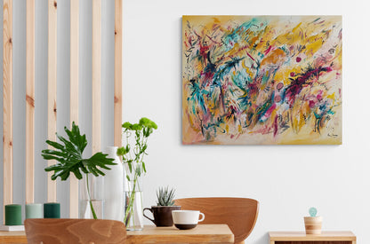 large-yellow-abstract-painting-in-interior