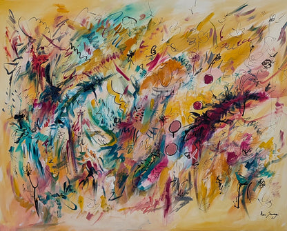 large-yellow-abstract-painting