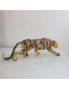 Panther design statue for modern interior 