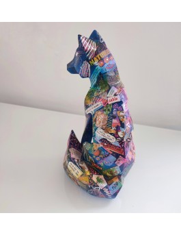 Design fox pop art sculpture 