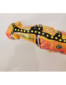 Original leopard panther art statue for modern interior 