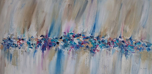 Large abstract painting